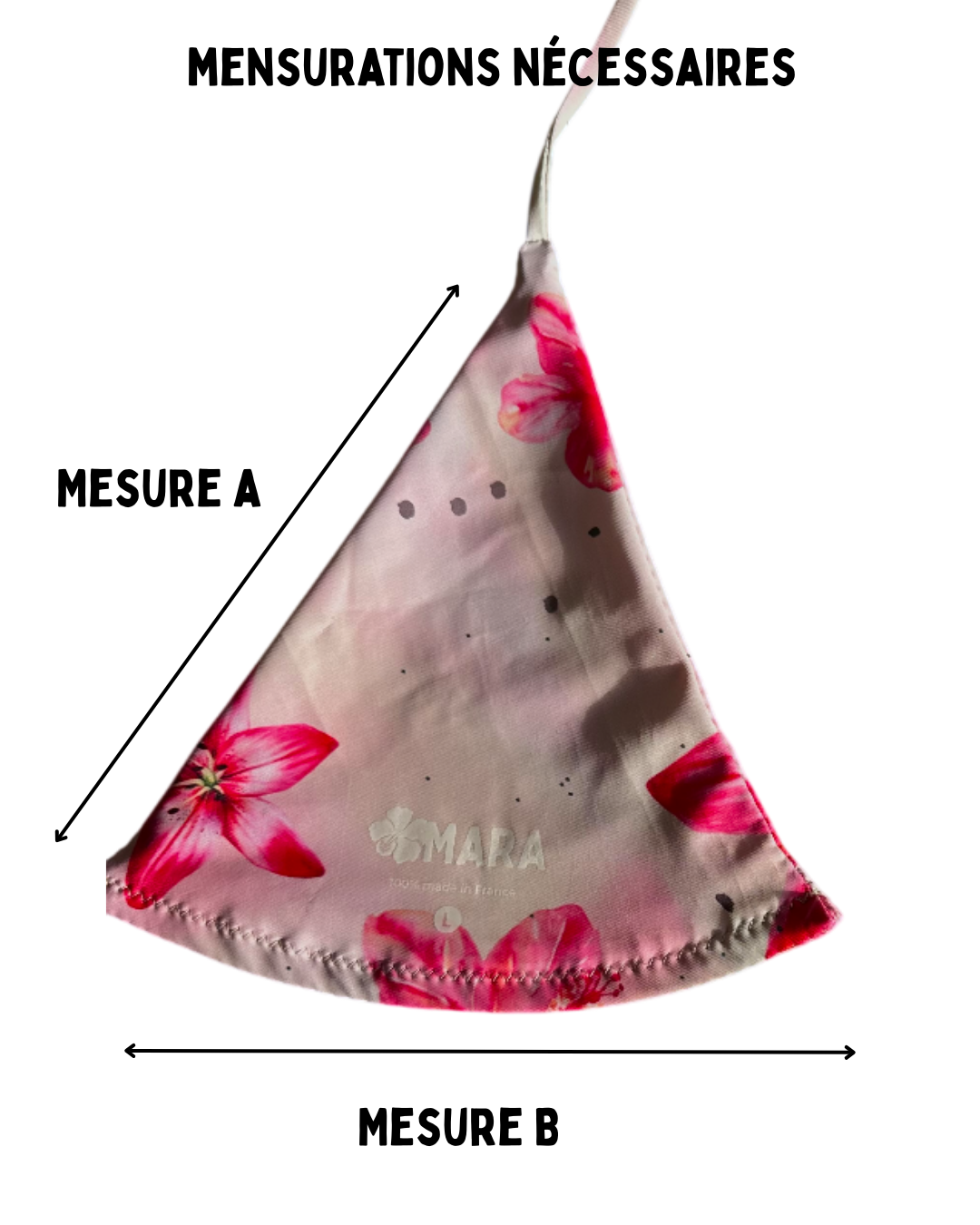 Haut de maillot de bain sur mesure